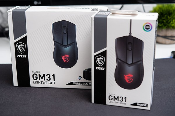 MSI Clutch GM31 Wireless und Lightweight