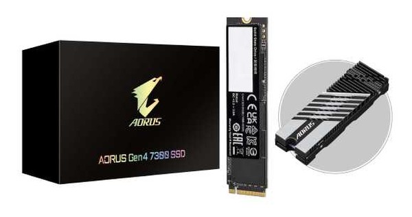 Gigabyte Aorus Gen4 7300 SSD