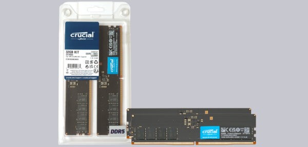 Crucial 32GB DDR5 2x16GB DDR5-5600 RAM