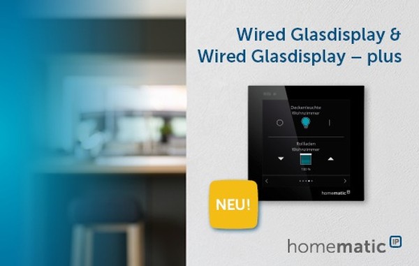 Homematic IP Glasdisplay