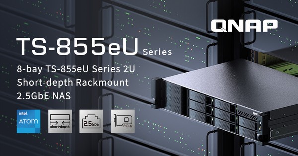 QNAP TS-855eU Rackmount NAS