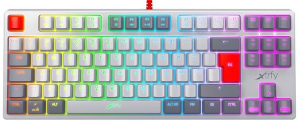 Cherry Xtrfy K4 TKL RGB Retro Keyboard