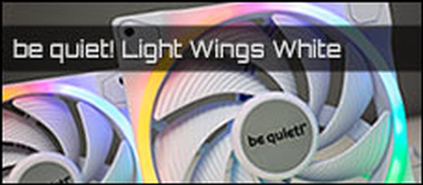 be quiet Light Wings White Lfter