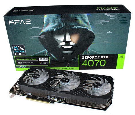 KFA2 RTX 4070 EX Gamer Grafikkarten