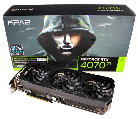 KFA2 GeForce RTX 4070 Ti EX Gamer Grafikkarte