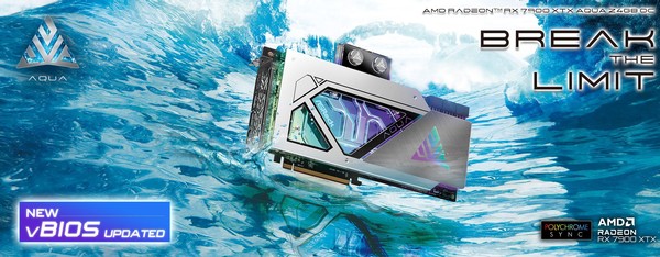 ASRock AMD Radeon RX 7900 XTX Aqua 24GB OC vBIOS Update