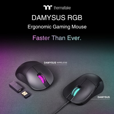 Thermaltake Damysus RGB and Damysus Wireless RGB Mouse