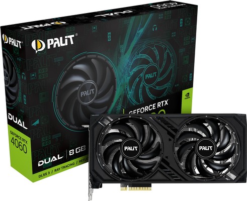 Palit GeForce RTX 4060 Dual and Palit RTX 4060 StormX