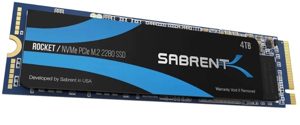 Sabrent Rocket 4TB M2 SSD