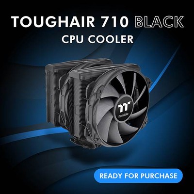 Thermaltake Toughair 710 CPU Khler in Schwarz