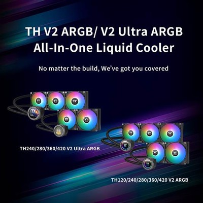 Thermaltake TH V2 Ultra ARGB Sync AIO Liquid Cooler