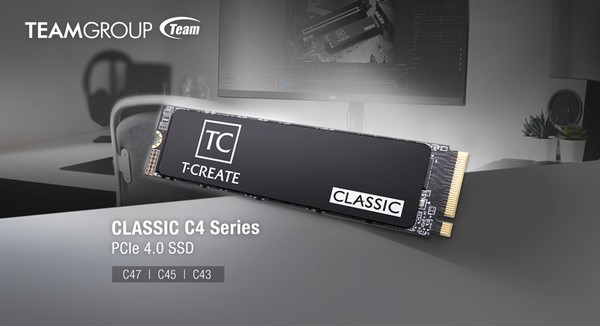 Teamgroup T-Create Classic C4 Serie PCIe40 SSD