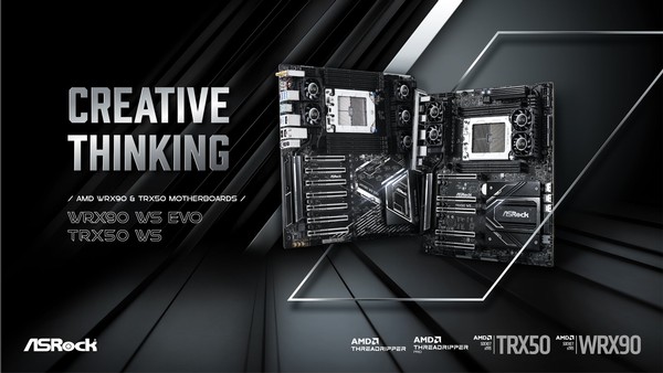 ASRock TRX50 WS and ASRock WRX90 WS EVO Motherboards