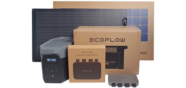 EcoFlow PowerStream 800W Solar Panel Smart Plug Delta 2 Max