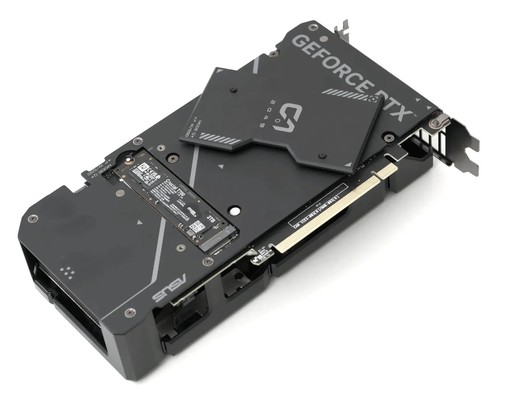 Asus Dual GeForce RTX 4060 Ti SSD OC Edition with M2 Slot