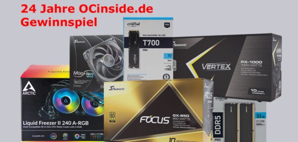 OCinsidede 24 Jahre Gewinnspiel