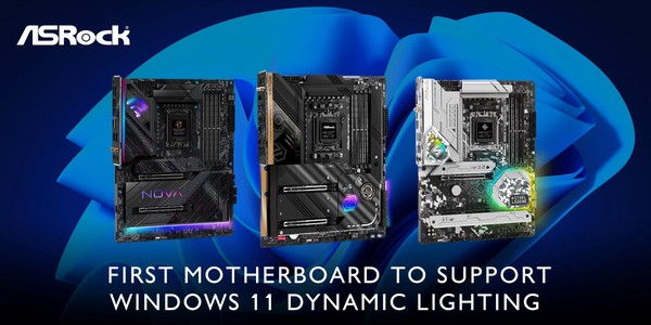 ASRock Motherboards Microsoft Dynamic Lighting