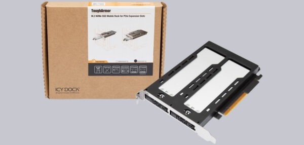 Icy Dock MB842MP-B NVMe PCIe Adapter