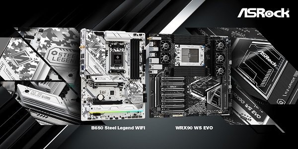 ASRock Mainboards und Phantom Gaming Monitore auf der CES 2024