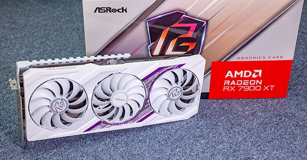 ASRock Radeon RX 7900 XT Phantom Gaming White