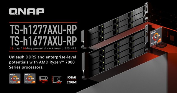 QNAP TS-hx77AXU-RP ZFS NAS