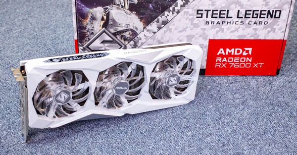 ASRock Radeon RX 7600 XT Steel Legend