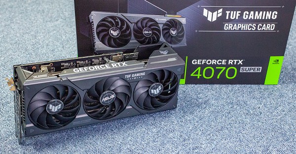 Asus GeForce RTX 4070 Super TUF OC Graphics Card