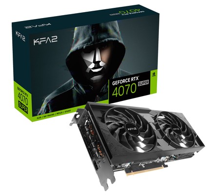 KFA2 GeForce RTX 4070 Super 1-Click OC 2X