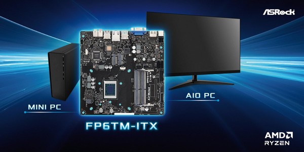 ASRock FP6TM-ITX Thin Mini-ITX Motherboard