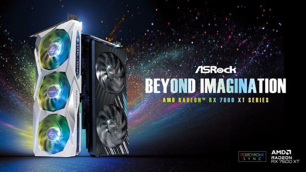 ASRock AMD Radeon RX 7600 XT Challenger and Steel Legend