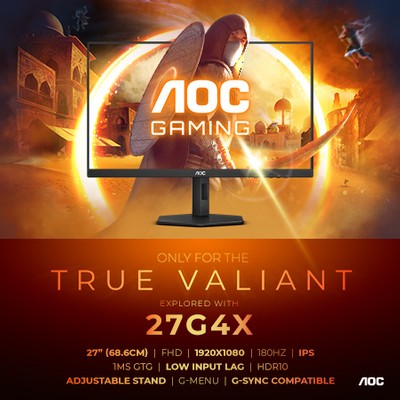 AOC Gaming 24G4X 27G4X 180 Hz