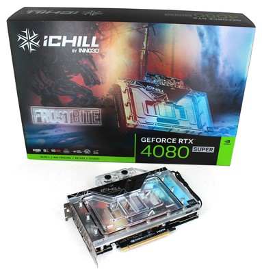 INNO3D RTX 4080 SUPER iCHILL Frostbite Grafikkarten