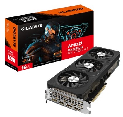 Gigabyte AMD Radeon RX 7600 XT Gaming OC 16G Grafikkarten