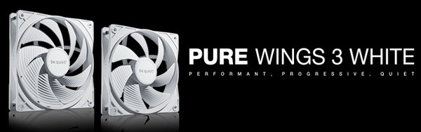 be quiet Pure Wings 3 White Lfter