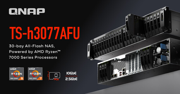 QNAP TS-h3077AFU SATA SSD NAS