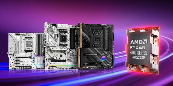 ASRock AM5 Mainboard AMD Ryzen 9000 Serie Unterstützung