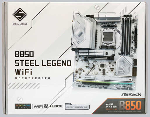 ASRock B850 Steel Legend WiFi AMD Mainboard