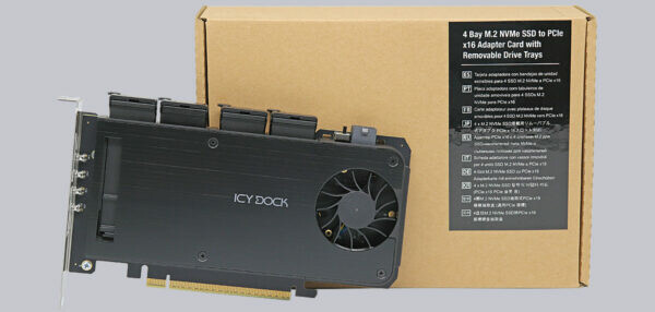 Icy Dock MB204MP-B ExpressSlot Slide