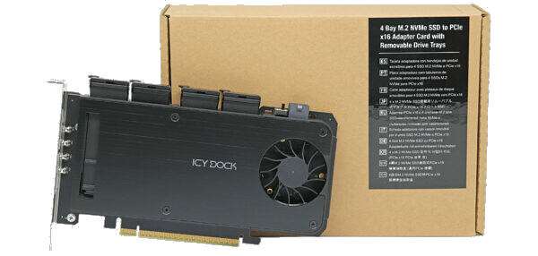 Icy Dock MB204MP-B ExpressSlot Slide