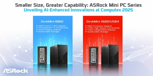 ASRock DeskMini X600USB4