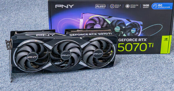 PNY GeForce RTX 5070 Ti Epic-X RGB Plus OC