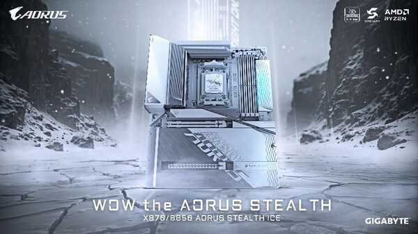 Gigabyte X870 B850 Aorus Stealth ICE