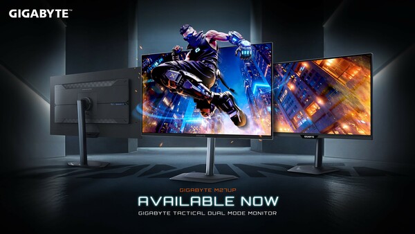 Gigabyte M27UP Tactical Dual-Mode Gaming Monitor