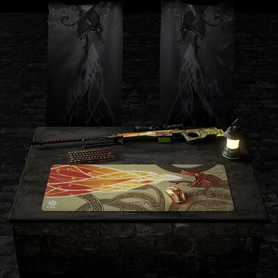 SteelSeries x CS2 Dragon Lore Collection