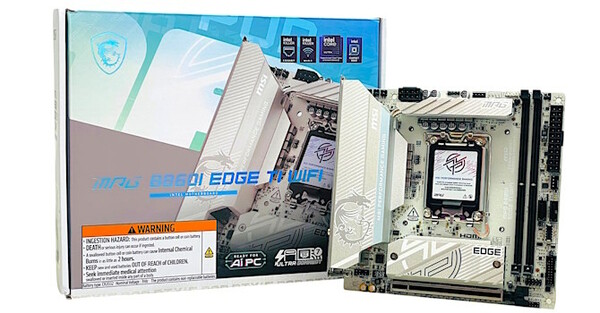 MSI MPG B860I Edge Ti Wi-Fi Motherboard