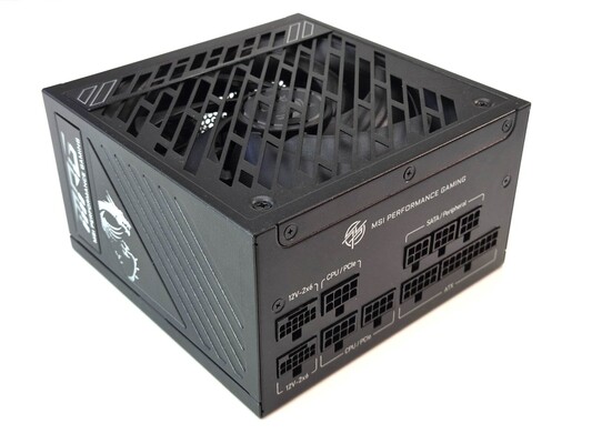 MSI MPG A1000GS PCIE5 PSU
