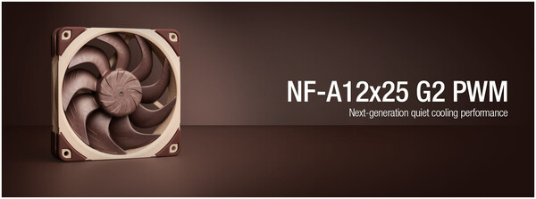  Noctua NF-A12x25 G2 120mm Lfter