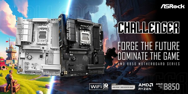 ASRock B850 Challenger WiFi and B850 Challenger WiFi White