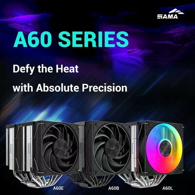 Sama A60 und Sama A40 CPU Luftkhler