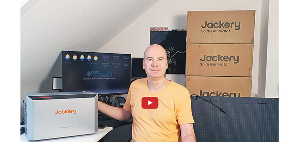 Jackery HomePower 2000 Ultra PV Akku Video